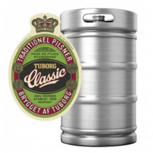 Tuborg Classic 4,6% 25 L. (fustage)