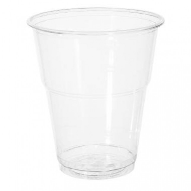 Plastglas Bionedbrydelige 30 cl. 50 stk.