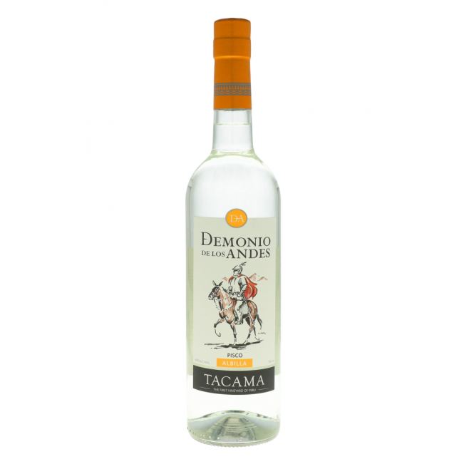 Demonio De Los Andes Albilla Pisco 40% 70 cl.