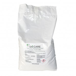 Vaskepulver Uni-Clean til kulørt og hvid vask 10 kg.